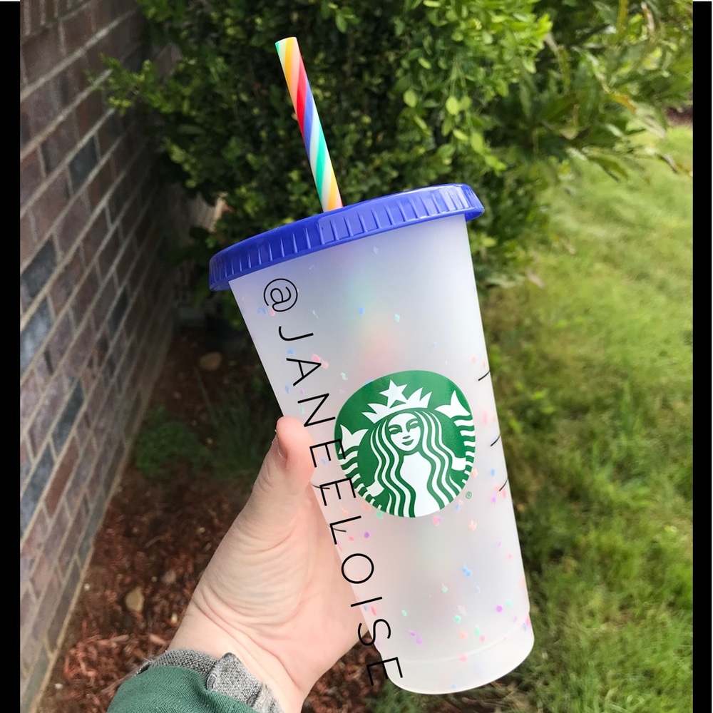 FINAL SALE🎉-Custom Name Confetti Cup - Picture 2 of 5